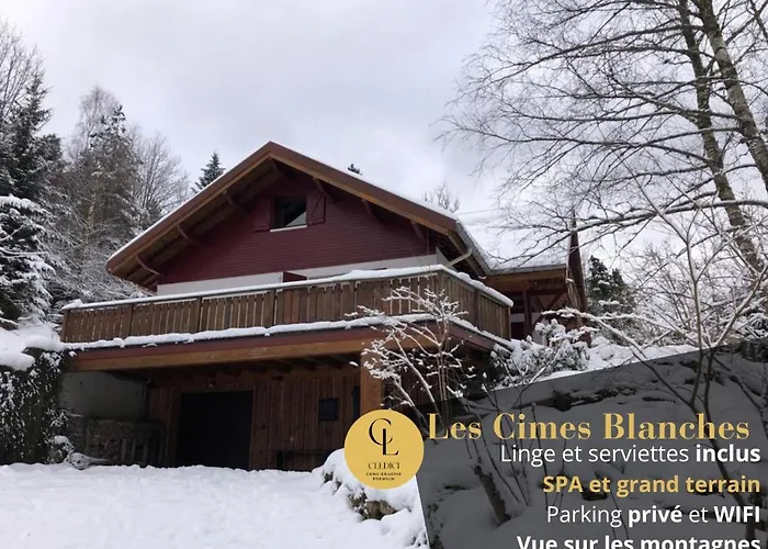 Les Cimes Blanches Cledicihome Chalet 10 Pers Spa & Grand Terrain 4 Minutes Des Pistes