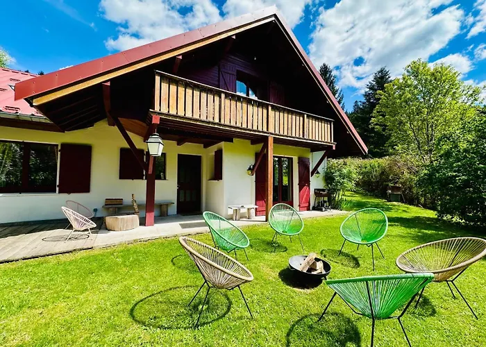 Les Cimes Blanches Cledicihome Chalet 10 Pers Spa & Grand Terrain 4 Minutes Des Pistes